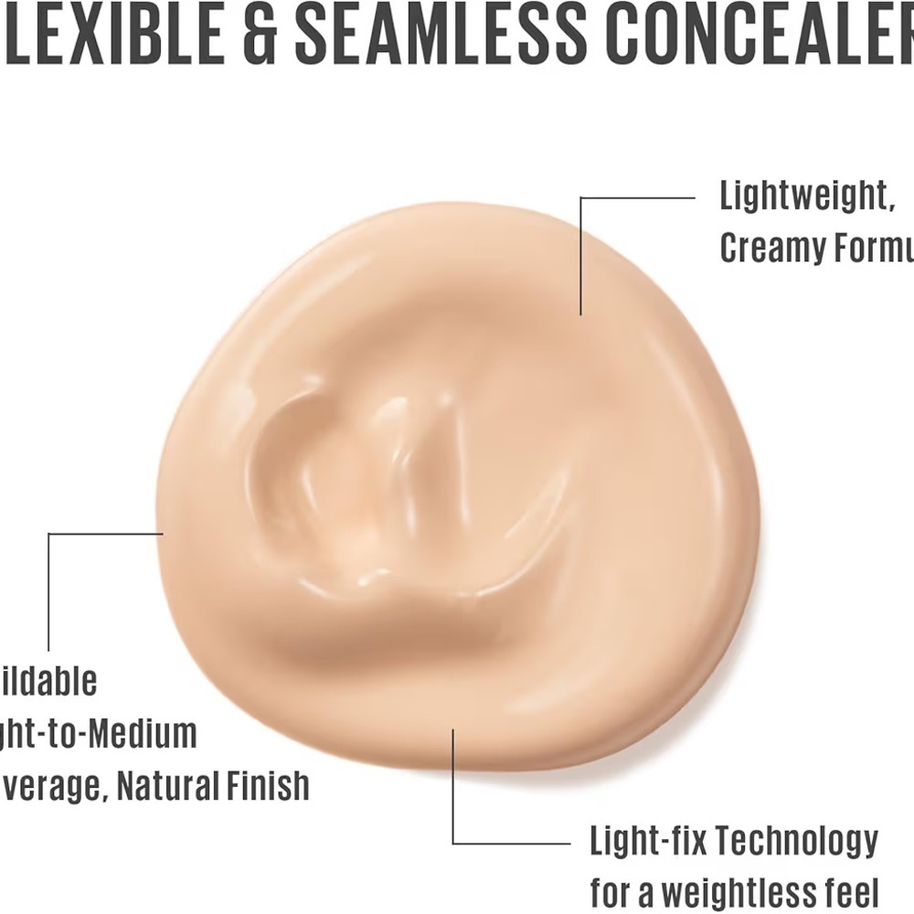Kaja Don’t Settle Flexible & Seamless Cream Concealer in 01 Sweet Rice - Picture 3 of 16